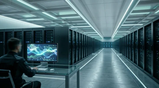 Visualisation d'une architecture de stockage cloud avec analyse des coûts et flux de données